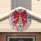 Edge Collections - 60"vx 7.9" - Red - Illuminated Holiday Wreath with Customizable Lights - 1 Piece